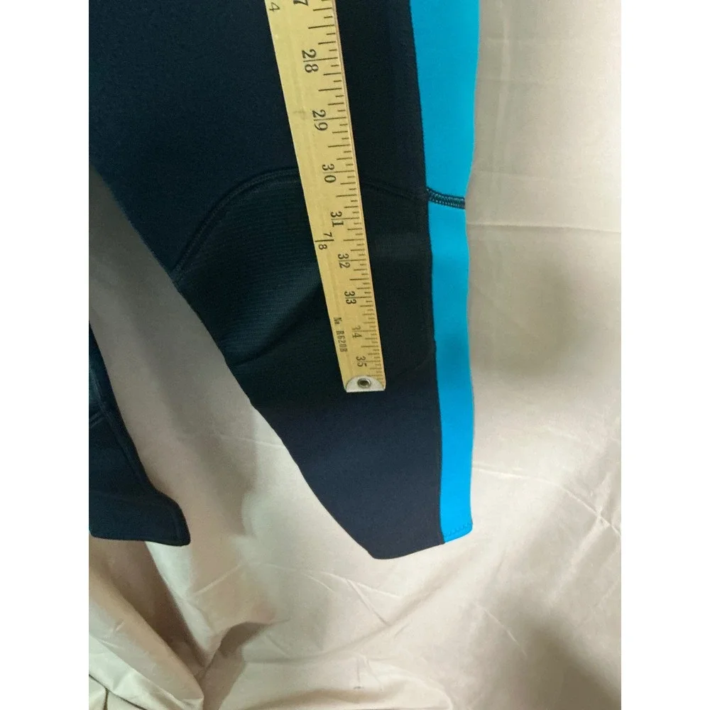Hevto Wetsuit Kids Size 12 Black Blue New 3/2mm Neoprene Full Body‎ Long Sleeve